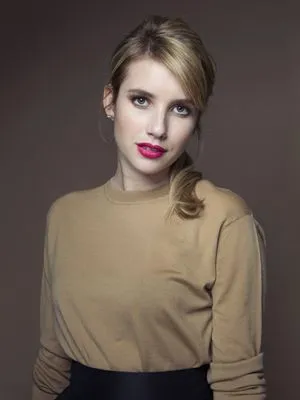 Emma Roberts White Water Bottle With Carabiner