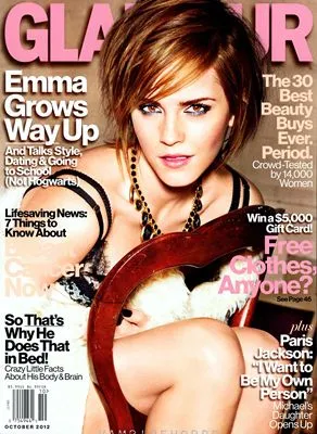 Emma Watson Women's Deep V-Neck TShirt