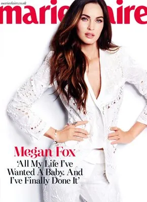 Megan Fox Round Flask