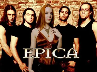 Epica Men's V-Neck T-Shirt