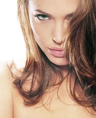 Angelina Jolie Women's Deep V-Neck TShirt