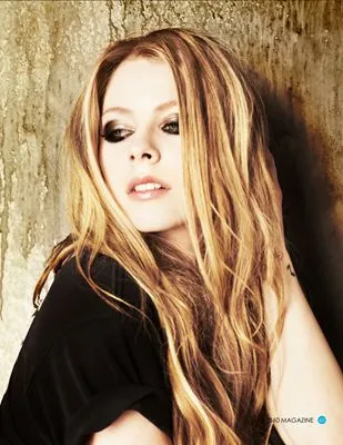 Avril Lavigne Metal Wall Art