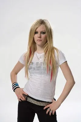 Avril Lavigne White Water Bottle With Carabiner