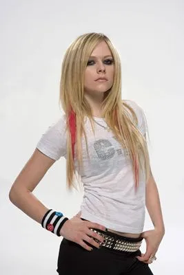 Avril Lavigne White Water Bottle With Carabiner