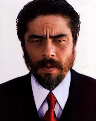Benicio del Toro Round Flask