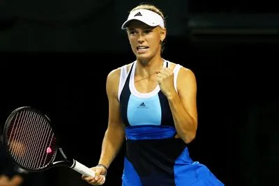 Caroline Wozniacki Metal Wall Art