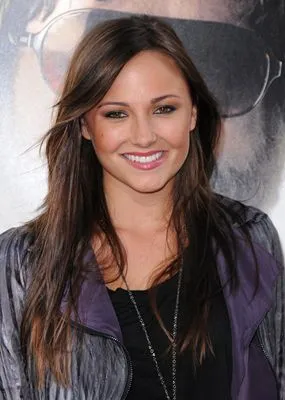 Briana Evigan White Water Bottle With Carabiner