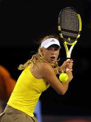 Caroline Wozniacki Metal Wall Art