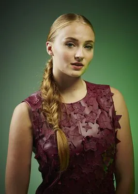 Sophie Turner White Water Bottle With Carabiner