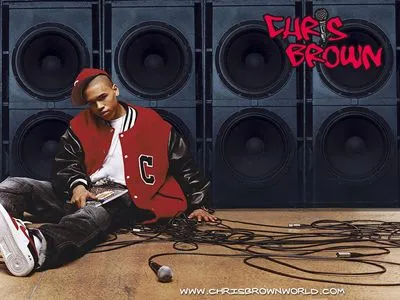 Chris Brown Metal Wall Art