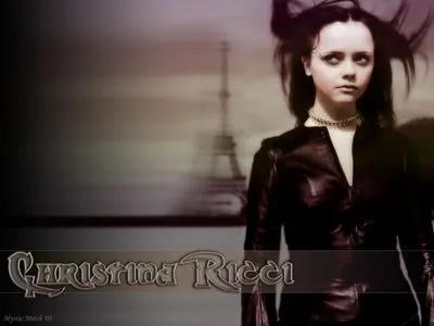 Christina Ricci White Water Bottle With Carabiner