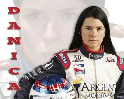 Danica Patrick White Water Bottle With Carabiner