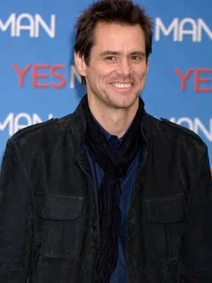 Jim Carrey White Water Bottle With Carabiner