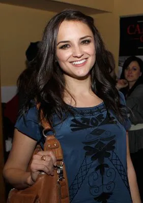Rachael Leigh Cook White Water Bottle With Carabiner