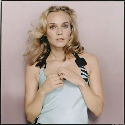 Diane Kruger White Water Bottle With Carabiner