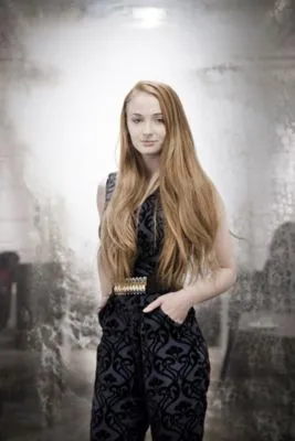 Sophie Turner White Water Bottle With Carabiner