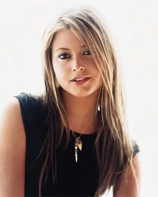 Holly Valance White Water Bottle With Carabiner