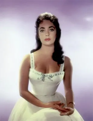 Elizabeth Taylor White Water Bottle With Carabiner