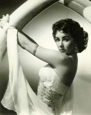 Elizabeth Taylor White Water Bottle With Carabiner