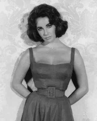 Elizabeth Taylor White Water Bottle With Carabiner