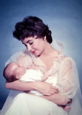 Elizabeth Taylor White Water Bottle With Carabiner