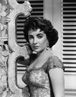 Elizabeth Taylor White Water Bottle With Carabiner