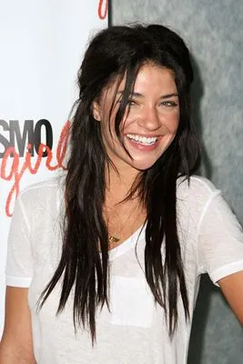 Jessica Szohr White Water Bottle With Carabiner