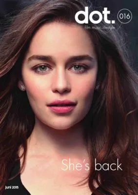 Emilia Clarke Stainless Steel Water Bottle