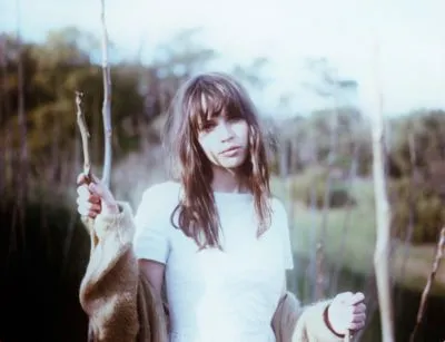 Felicity Jones White Water Bottle With Carabiner