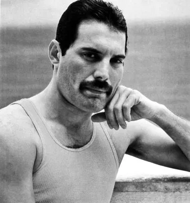 Freddie Mercury Men's Heavy Long Sleeve TShirt