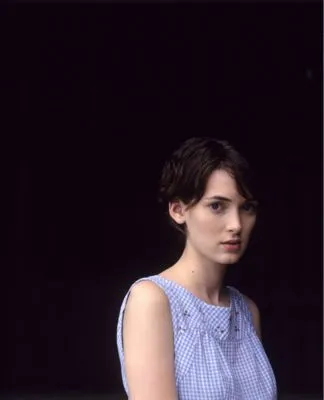 Winona Ryder White Water Bottle With Carabiner