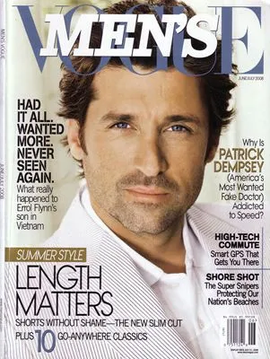 Patrick Dempsey White Water Bottle With Carabiner