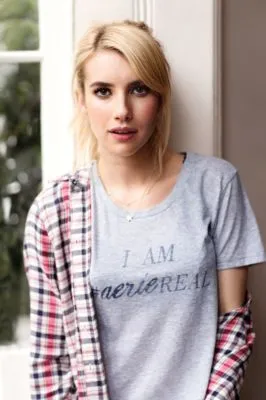 Emma Roberts White Water Bottle With Carabiner