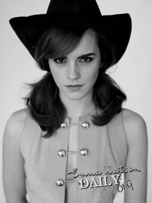 Emma Watson 11oz Colored Rim & Handle Mug