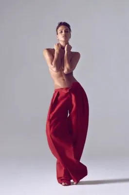 Irina Shayk Women's Deep V-Neck TShirt