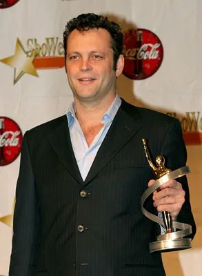 Vince Vaughn White Water Bottle With Carabiner