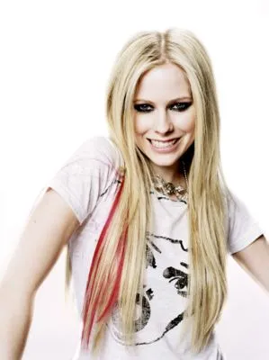 Avril Lavigne White Water Bottle With Carabiner