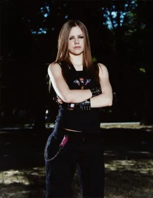 Avril Lavigne White Water Bottle With Carabiner