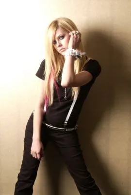 Avril Lavigne White Water Bottle With Carabiner