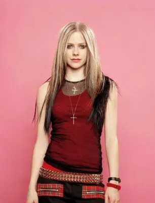 Avril Lavigne Round Flask