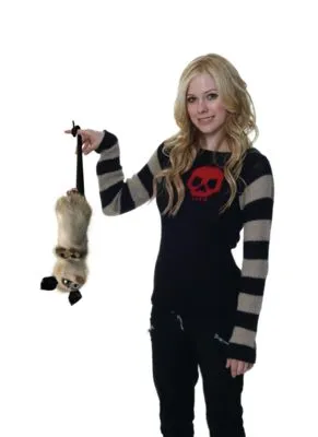 Avril Lavigne Round Flask