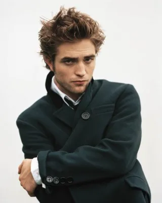 Robert Pattinson 11oz Colored Rim & Handle Mug