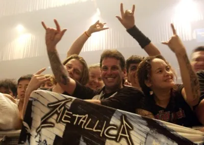 Metallica Women's Deep V-Neck TShirt