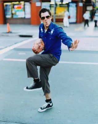 Johnny Knoxville White Water Bottle With Carabiner