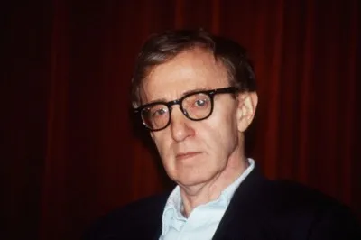 Woody Allen 11oz Colored Rim & Handle Mug