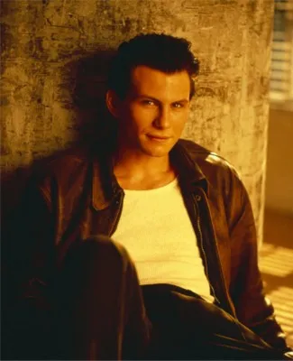 Christian Slater Men's V-Neck T-Shirt