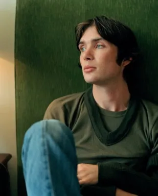 Cillian Murphy Round Flask