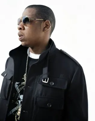 Jay-Z White Water Bottle With Carabiner