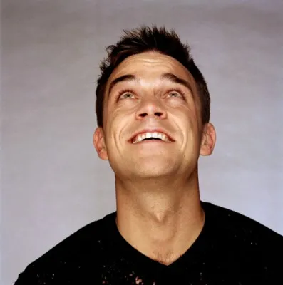Robbie Williams 11oz Colored Rim & Handle Mug