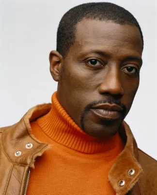 Wesley Snipes White Water Bottle With Carabiner